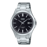 MTS-115D Reloj Casio de hombre correa de metal con cristal de zafiro