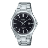MTS-115D Reloj Casio de hombre correa de metal con cristal de zafiro