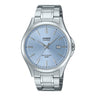 MTS-115D Reloj Casio de hombre correa de metal con cristal de zafiro