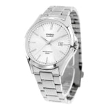 MTS-115D Reloj Casio de hombre correa de metal con cristal de zafiro