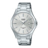 MTS-115D Reloj Casio de hombre correa de metal con cristal de zafiro