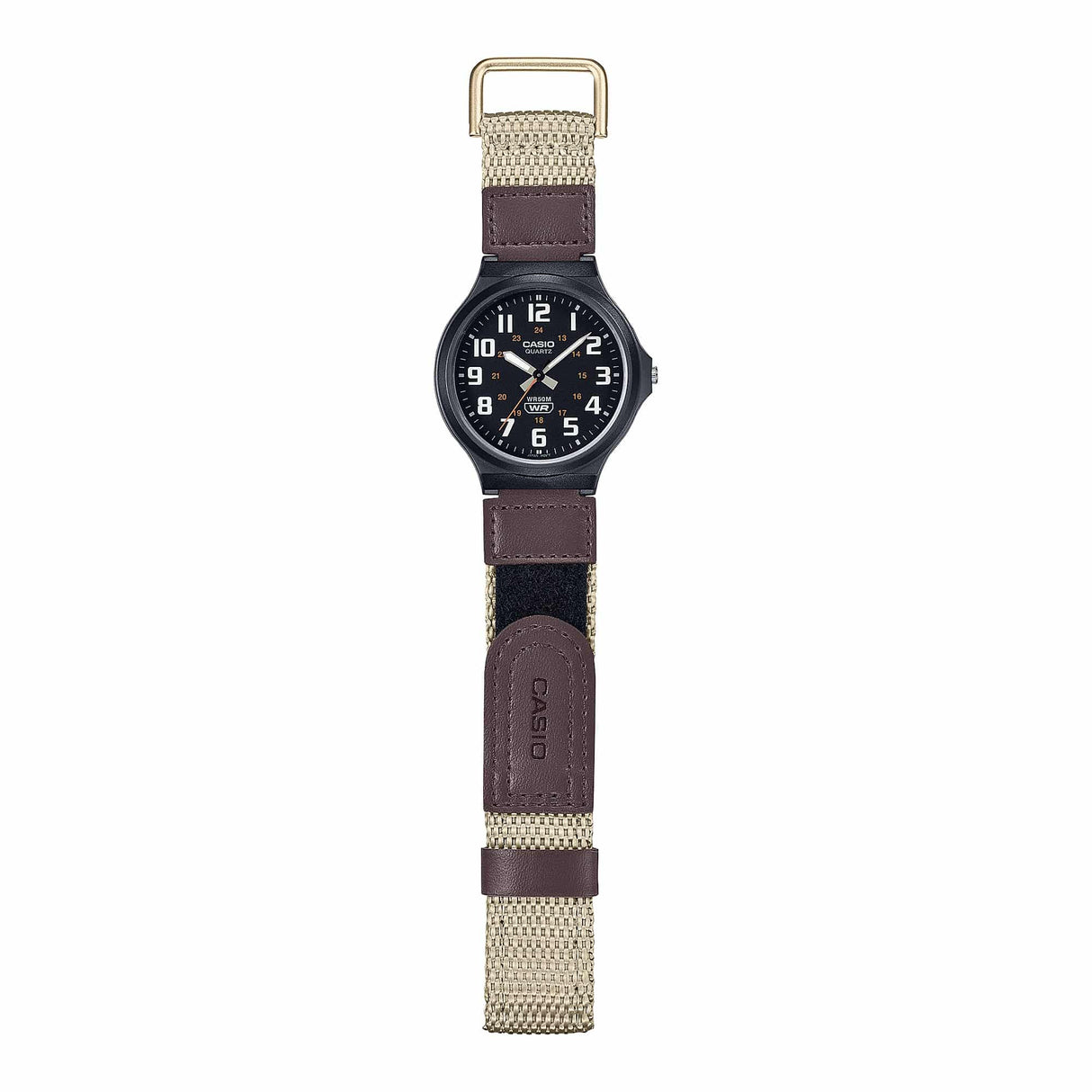 MW-240 Casio Reloj para Hombre Pulsera de Tela Análogo