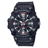 MW-610 Reloj Casio para Hombre Pulsera de Caucho Doble hora 10 Años de Batería