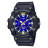 MW-610 Reloj Casio para Hombre Pulsera de Caucho Doble hora 10 Años de Batería