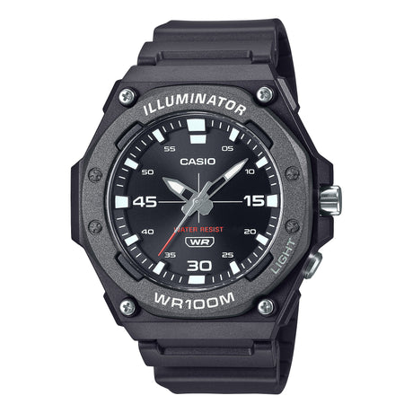 MW-620 Reloj Casio Illuminator Análogo Pulsera de Caucho para Hombre