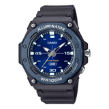 MW-620 Reloj Casio Illuminator Análogo Pulsera de Caucho para Hombre