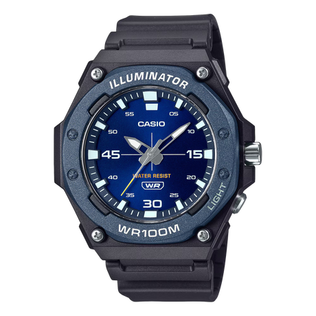 MW-620 Reloj Casio Illuminator Análogo Pulsera de Caucho para Hombre