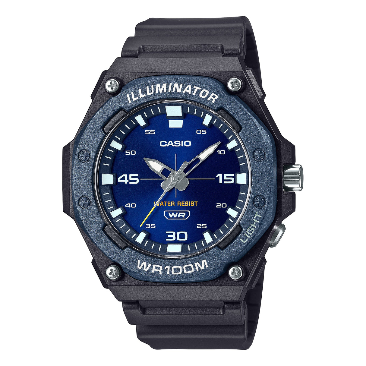 MW-620 Reloj Casio Illuminator Análogo Pulsera de Caucho para Hombre