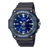 MW-620 Reloj Casio Illuminator Análogo Pulsera de Caucho para Hombre