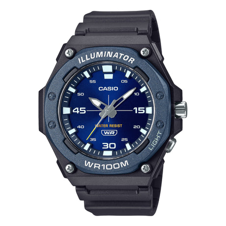 MW-620 Reloj Casio Illuminator Análogo Pulsera de Caucho para Hombre