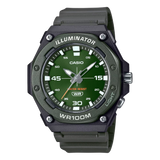 MW-620 Reloj Casio Illuminator Análogo Pulsera de Caucho para Hombre