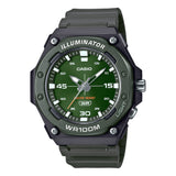 MW-620 Reloj Casio Illuminator Análogo Pulsera de Caucho para Hombre