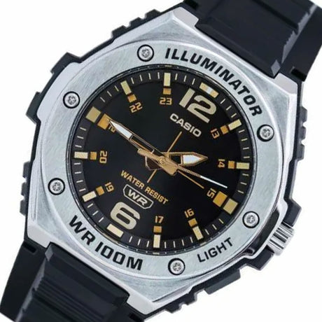 MWA-100 Reloj Casio para Hombre Pulsera de Caucho Análogo Illuminator