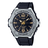 MWA-100 Reloj Casio para Hombre Pulsera de Caucho Análogo Illuminator