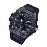 MWA-100 Reloj Casio para Hombre Pulsera de Caucho Análogo Illuminator