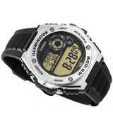 MWD-100 Reloj Casio para Hombre Pulsera de Caucho Digital Illuminator 10 Años de Batería