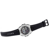 MWD-100 Reloj Casio para Hombre Pulsera de Caucho Digital Illuminator 10 Años de Batería