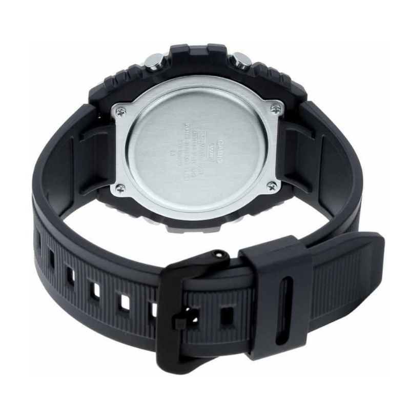 MWD-100 Reloj Casio para Hombre Pulsera de Caucho Digital Illuminator 10 Años de Batería