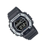 MWD-110 Casio Reloj Digital para Hombre Pulsera de Caucho Illuminator 10 Años de Batería