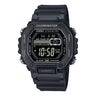 MWD-110 Casio Reloj Digital para Hombre Pulsera de Caucho Illuminator 10 Años de Batería