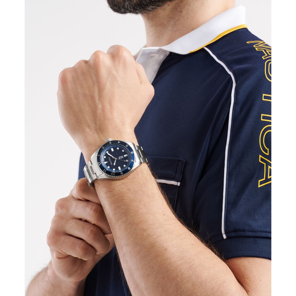 NAPFWF407 Reloj Nautica Finn World de hombre correa de metal