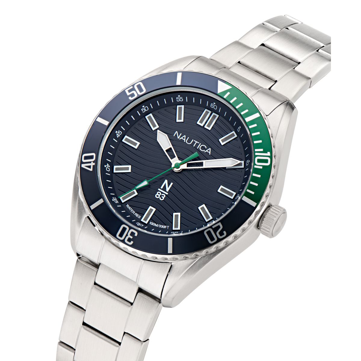 NAPFWS502 Reloj Nautica Finn World de hombre correa de metal