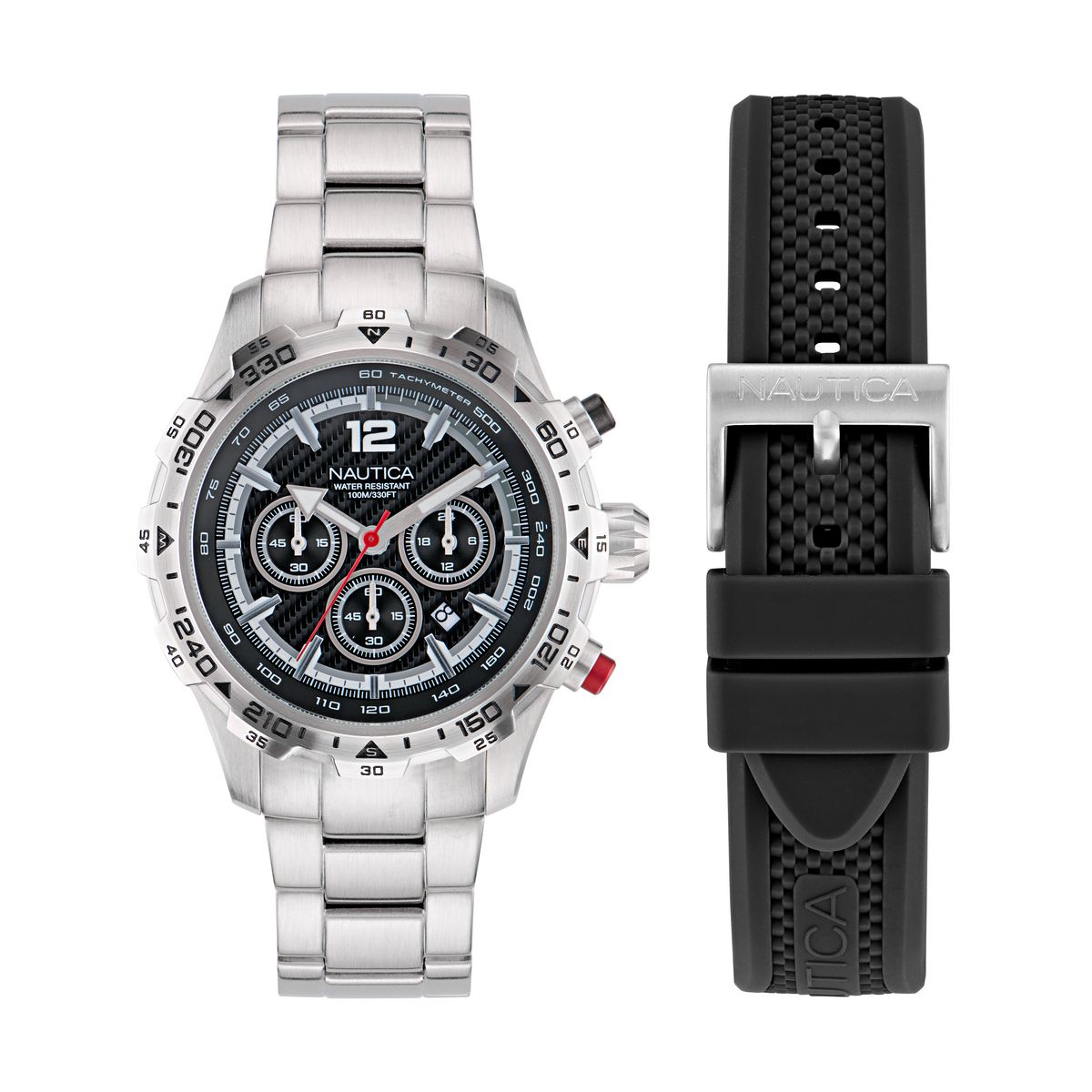 NAPNSS405 Reloj Nautica NST de hombre correa de caucho