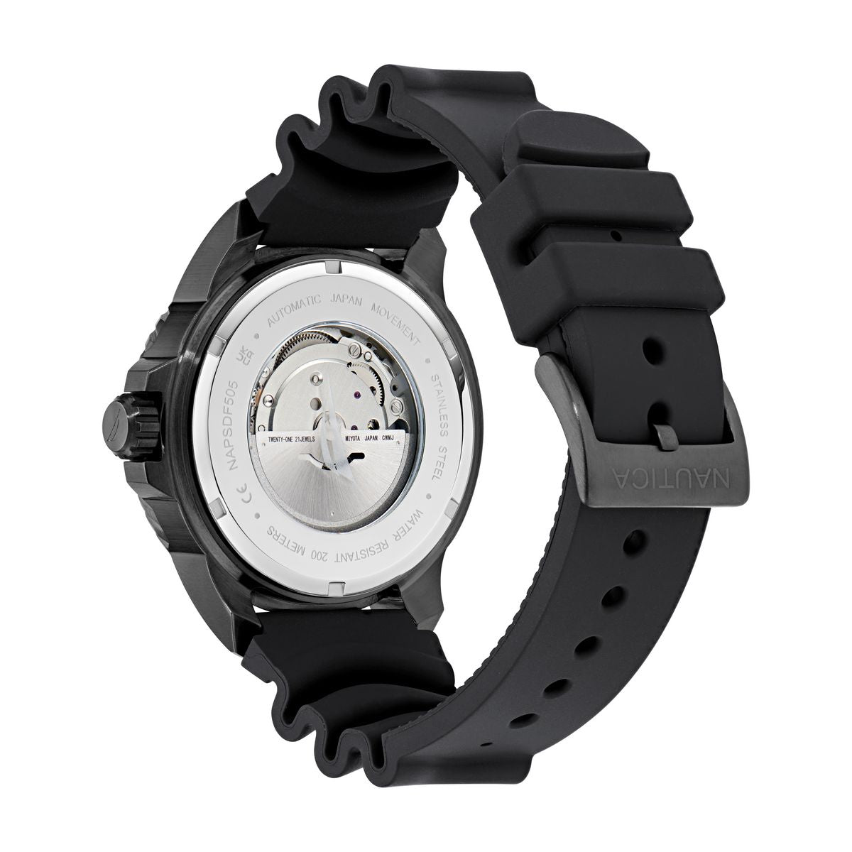 NAPSDF505 Reloj Nautica NCT Sea Dive de hombre correa de caucho