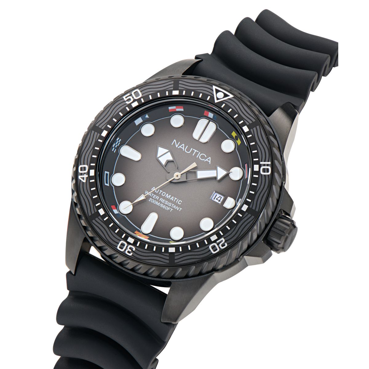 NAPSDF505 Reloj Nautica NCT Sea Dive de hombre correa de caucho