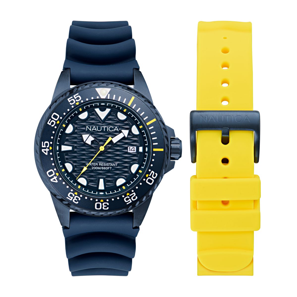 NAPSDS506 Reloj Nautica NCT Sea Dive de hombre correa de caucho