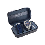 NAPTCF212 Reloj Nautica Tin Can Bay de hombre correa de caucho