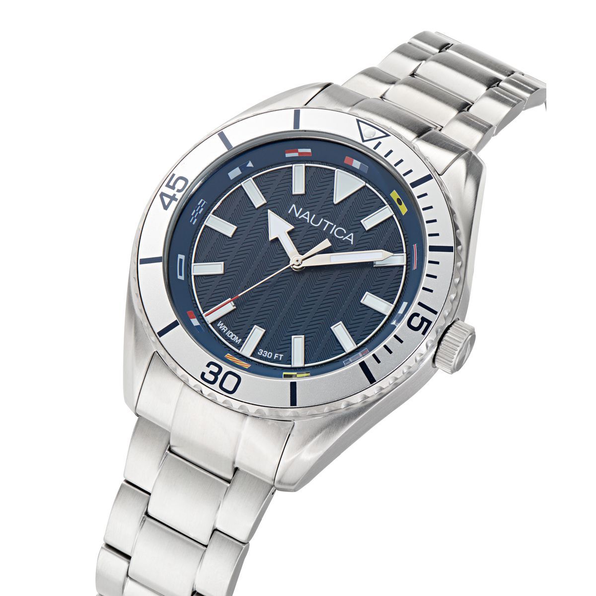 NAPWWF504 Reloj Nautica NCT Windward de hombre correa de metal