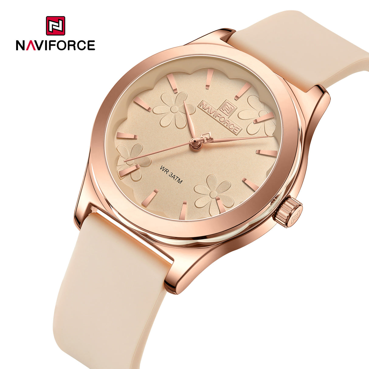 NF5051 Reloj Naviforce para dama pulsera de cuero