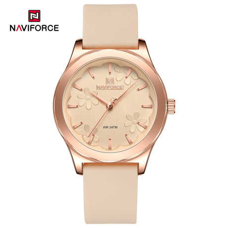 NF5051 Reloj Naviforce para dama pulsera de cuero