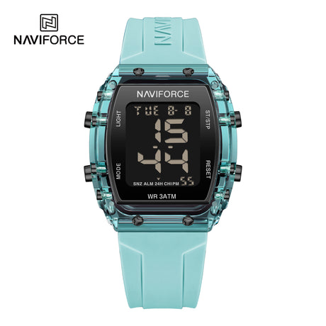 NF7102 Reloj NAVIFORCE para dama pulsera de caucho digital