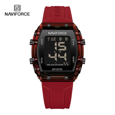 NF7102 Reloj NAVIFORCE para dama pulsera de caucho digital