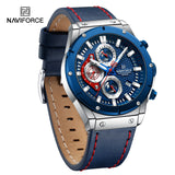 NF8027L Reloj Naviforce para Hombre Análogo Pulsera de Cuero