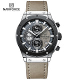 NF8027L Reloj Naviforce para Hombre Análogo Pulsera de Cuero