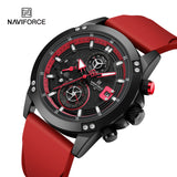 NF8033 Reloj Naviforce para caballero pulsera de caucho