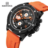 NF8034 Reloj Naviforce para caballero pulsera de caucho