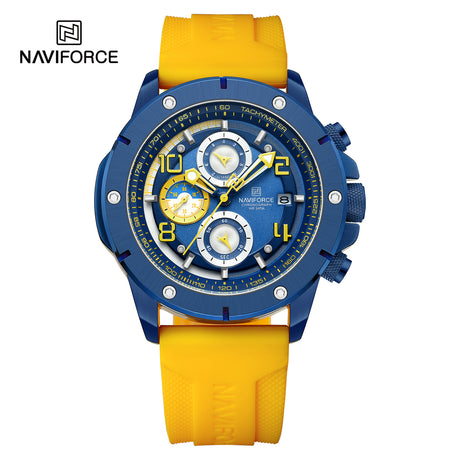 NF8034 Reloj Naviforce para caballero pulsera de caucho