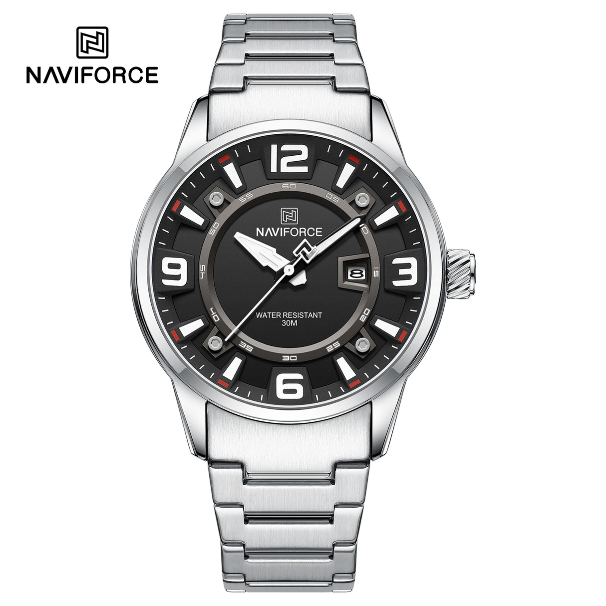 NF8044 Reloj Naviforce para hombre pulsera de metal