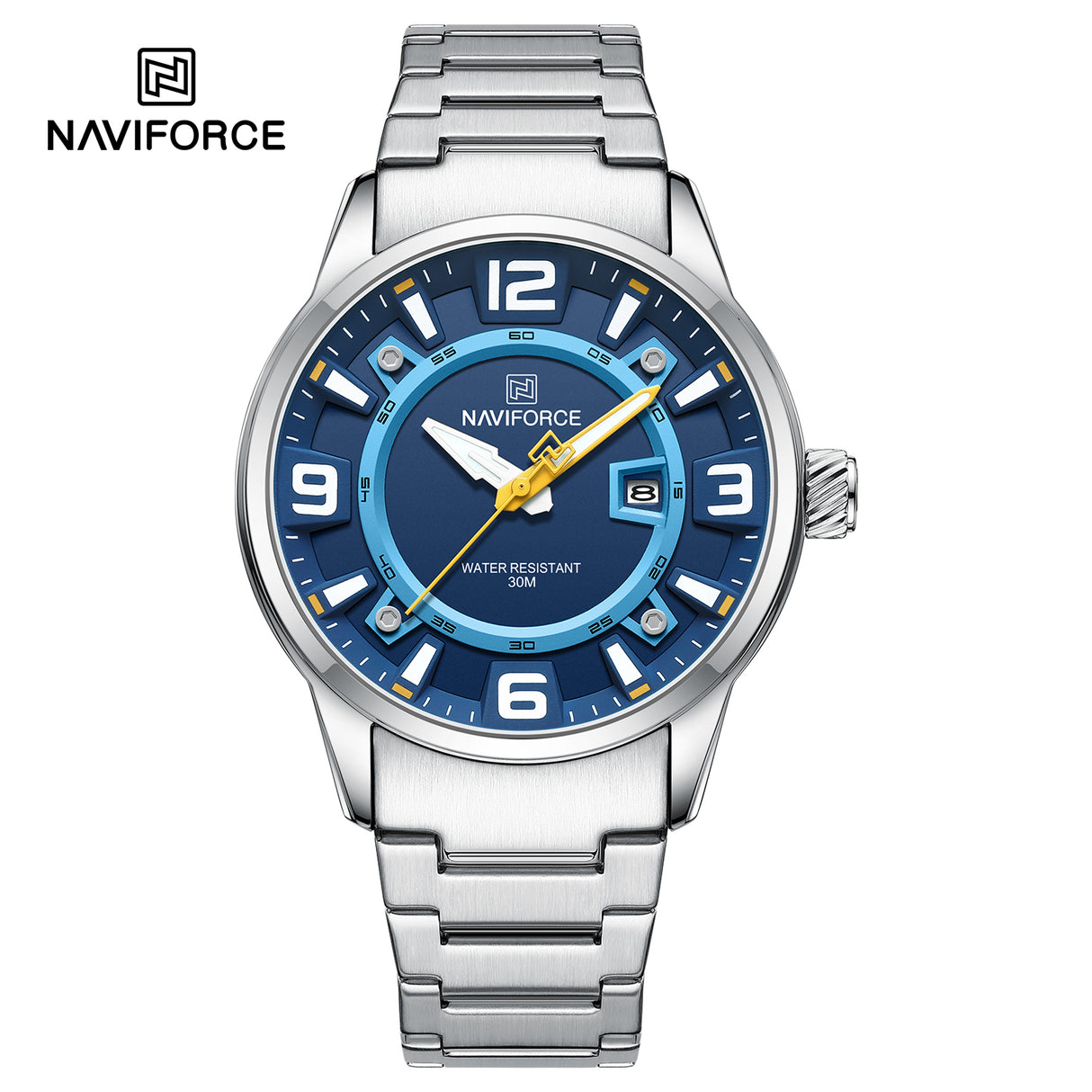 NF8044 Reloj Naviforce para hombre pulsera de metal