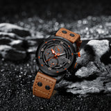 NF8045 Reloj Naviforce para hombre pulsera de cuero