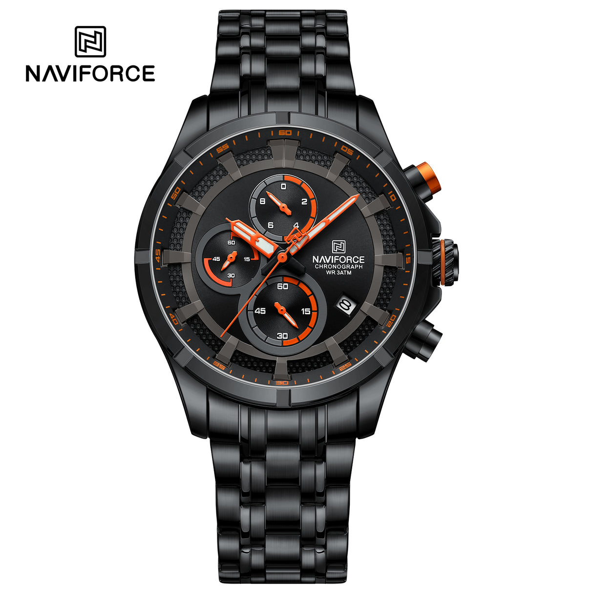 NF8046 Reloj naviforce pulsera de metal para caballero