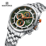 NF8046 Reloj naviforce pulsera de metal para caballero