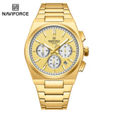 NF8048G Reloj Naviforce para Caballero pulsera de metal