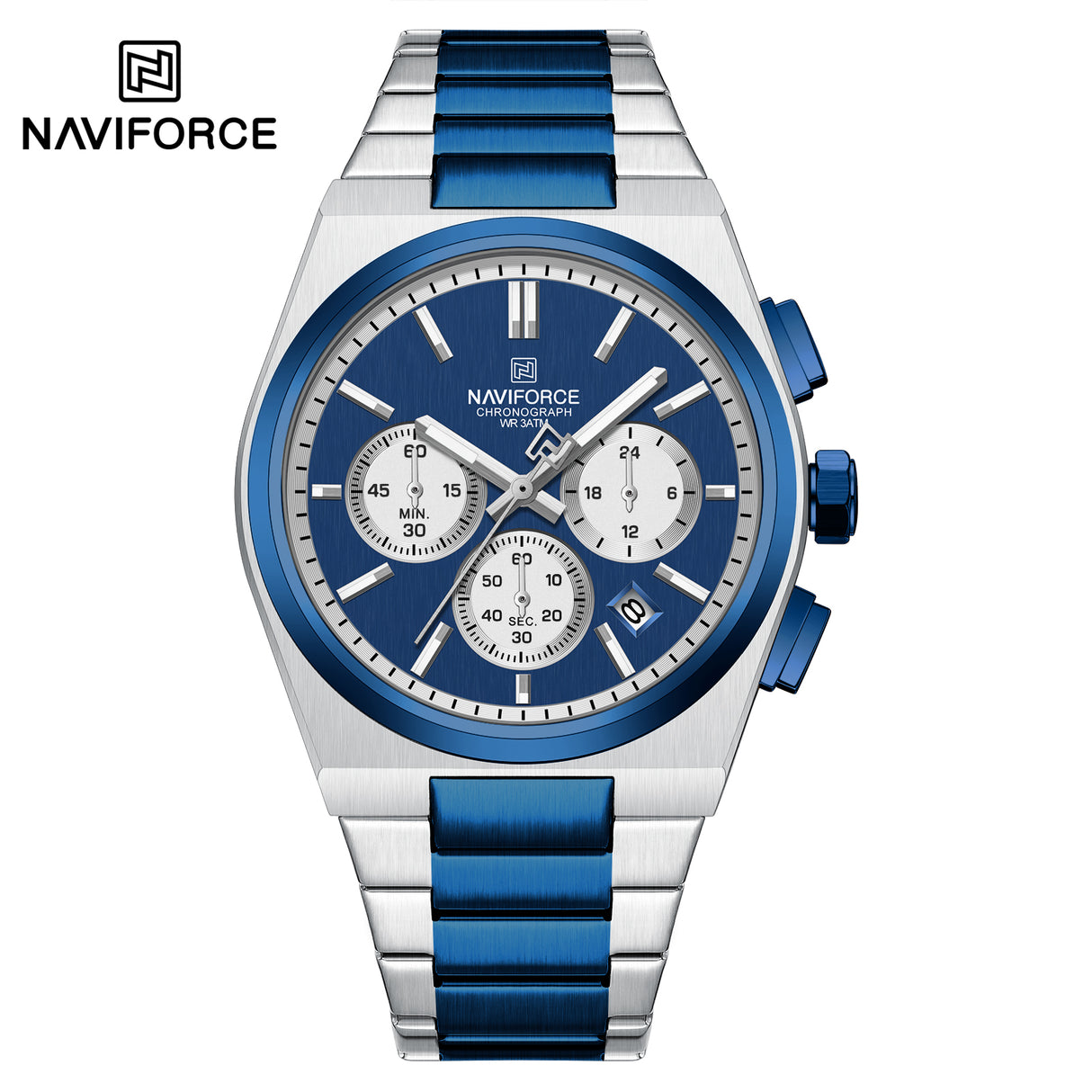 NF8048G Reloj Naviforce para Caballero pulsera de metal