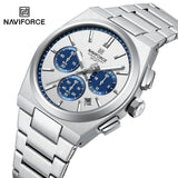 NF8048G Reloj Naviforce para Caballero pulsera de metal