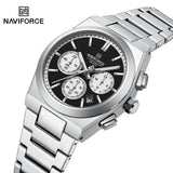 NF8048L Reloj Naviforce para dama pulsera de metal